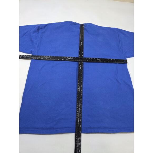 Middle Tennessee State University Blue Raiders Men's T-Shirt Size XL Blue - Picture 4 of 4